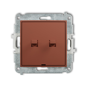 Mechanizm łącznika świecznikowego w stylu amerykańskim Karlik seria ICON 63IWPUS-2 kolor terakota