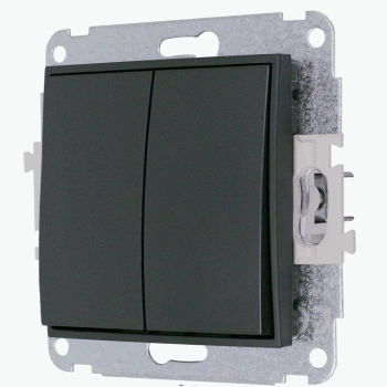 Mechanizm łącznika świecznikowego Karlik seria MINI 28MWP-2 kolor grafitowy mat