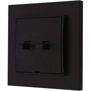 Włącznik roletowy styl usa karlik mini kolor czarny mat