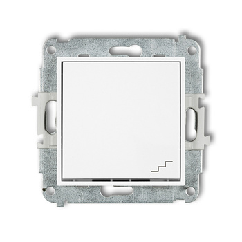 Mechanizm łącznika schodowego Karlik seria ICON IWP-3 kolor biały