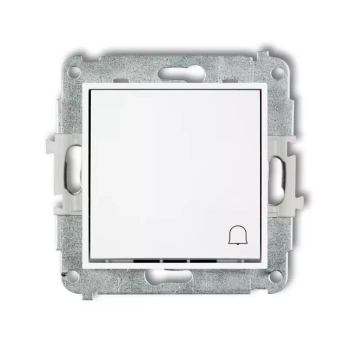 Mechanizm łącznika zwierny dzwonek Karlik seria ICON IWP-4 kolor biały