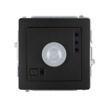 Mechanizm elektronicznego czujnika ruchu Karlik seria DECO 12DCR-1 kolor czarny mat
