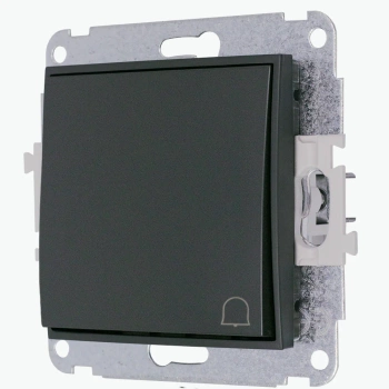 Mechanizm łącznika zwierny dzwonek Karlik seria MINI 28MWP-4 kolor grafitowy mat