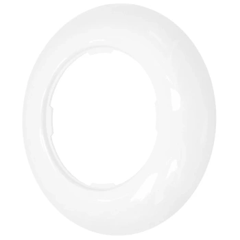 Ramka pojedyncze do włączników i gniazd retro styl loft kolor biały TG-RE-PR001W