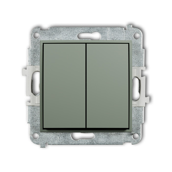 Mechanizm łącznika świecznikowego Karlik seria ICON 61IWP-2 kolor szałwiowy