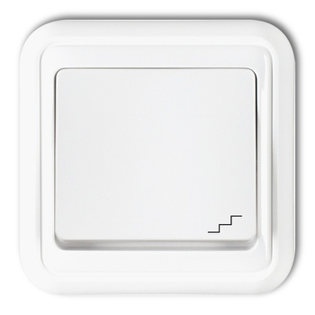 Łącznik schodowy Karlik seria LIZA WPT-3 kolor biały