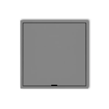 Ramka pośrednia z zaślepką Karlik seria prod. uzupełniające 27IRPZ kolor szary mat