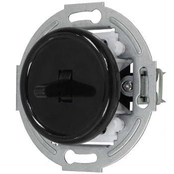 Włącznik schodowy seria retro styl loft kolor czarny TG-RE-120B