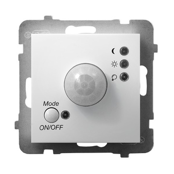 Elektroniczny czujnik ruchu seria ARIA kolor Biały symbol ŁP-16U/m/00