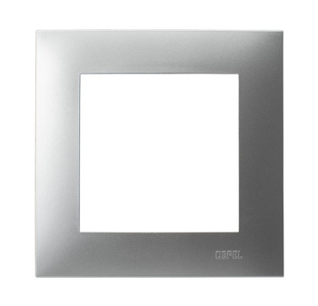 Ramka pojedyncza seria SZAFIR kolor Srebro symbol R-1Z/18