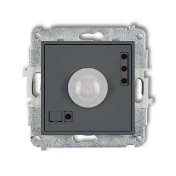 Mechanizm elektronicznego czujnika ruchu Karlik seria MINI 28MCR-1 kolor grafitowy mat