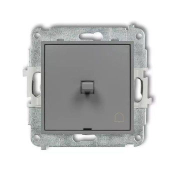 Mechanizm łącznika zwierny dzwonek w stylu amerykańskim Karlik seria ICON 27IWPUS-4 kolor szary mat