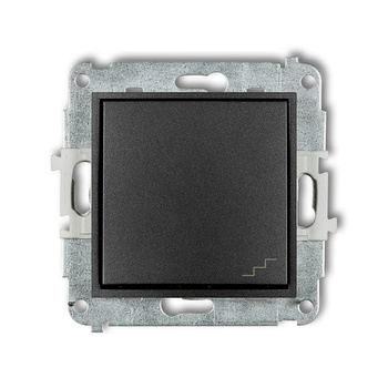 Mechanizm łącznika schodowego Karlik seria ICON 11IWP-3 kolor grafitowy