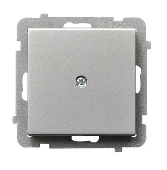 Zaślepka seria SONATA kolor Srebro mat symbol Z-1R/m/38