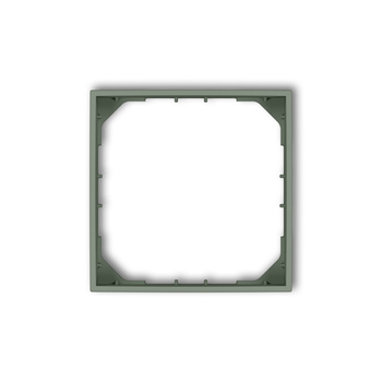 Ramka pośrednia do uniwersalnego elektronicznego tygodniowego regulatora temperatury Karlik seria prod. uzupełniające 61IRP-3 kolor szałwiowy