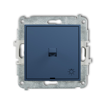 Mechanizm łącznika zwierny światło w stylu amerykańskim Karlik seria ICON 64IWPUS-5 kolor navy blue