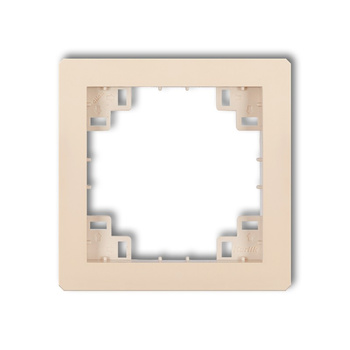 Ramka pośrednia Karlik seria DECO prod. uzupełniające 1DRP kolor beżowy