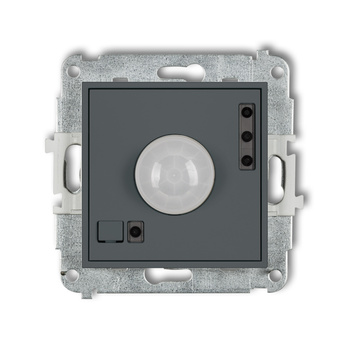 Mechanizm elektronicznego czujnika ruchu Karlik seria ICON 28ICR-1 kolor grafitowy mat