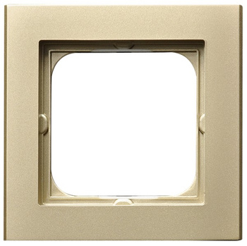 Ramka pojedyncza seria SONATA kolor Szampański złoty symbol R-1R/39