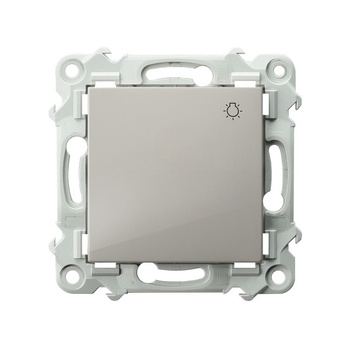 Łącznik zwierny "światło" seria SZAFIR kolor Kaszmirowy beż symbol ŁP-5Z/m/83