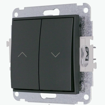 Mechanizm łącznika żaluzjowego z podtrzymaniem Karlik seria MINI 28MWP-88 kolor grafitowy mat