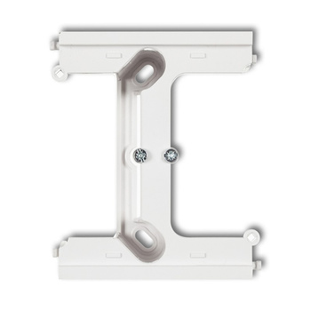 Moduł rozszerzający puszkę natynkową pojedynczą, składaną do ramek wielokrotnych DECO, MINI Karlik seria DECO / MINI DPU-2 kolor biały