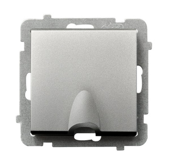 Przyłącz kablowy seria SONATA kolor Srebro mat symbol GPPK-1R/m/38