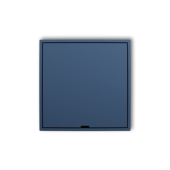 Ramka pośrednia z zaślepką Karlik seria prod. uzupełniające 64IRPZ kolor navy blue