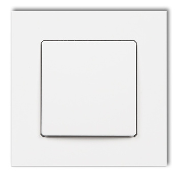 Gniazdo ssące odkurzacza centralnego DECOvac Karlik seria DECO DGV-1 kolor biały