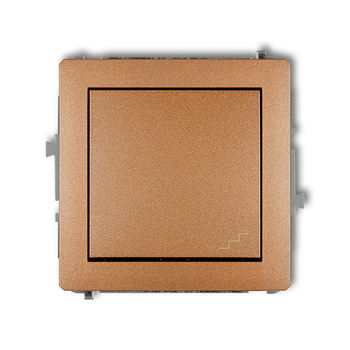 Mechanizm łącznika schodowego Karlik seria DECO 8DWP-3 kolor złoty metalik