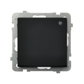 Łącznik krzyżowy seria SONATA kolor Czarny metalik symbol ŁP-4R/m/33