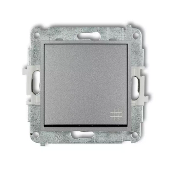 Mechanizm łącznika krzyżowego Karlik seria ICON 7IWP-6 kolor srebrny metalik