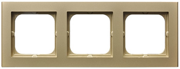Ramka potrójna seria SONATA kolor Szampański złoty symbol R-3R/39