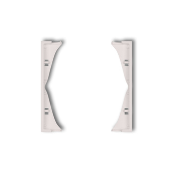 Ramka pośrednia do gniazd podwójnych Karlik seria MINI prod. uzupełniające 40MRP-2 kolor pudrowy róż