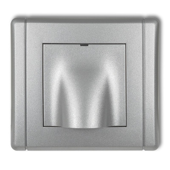 Wypust kablowy Karlik seria FLEXI 7FWPK kolor srebrny metalik