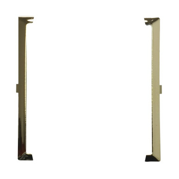 Ramka ozdobna do gniazd podwójnych monoblokowych seria ARIA kolor Złoto błysk symbol RO-3U/68