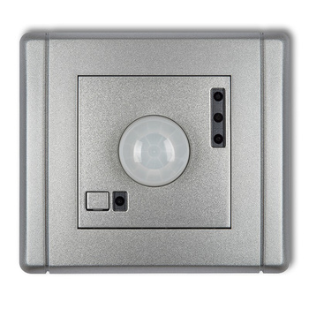 Elektroniczny czujnik ruchu Karlik seria FLEXI 7FCR-1 kolor srebrny metalik