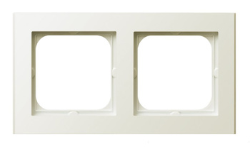 Ramka podwójna seria SONATA kolor Ecru symbol R-2R/27