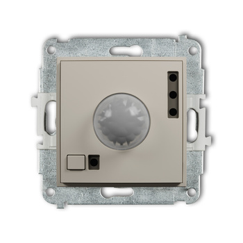Mechanizm elektronicznego czujnika ruchu Karlik seria MINI 60MCR-1 kolor taupe