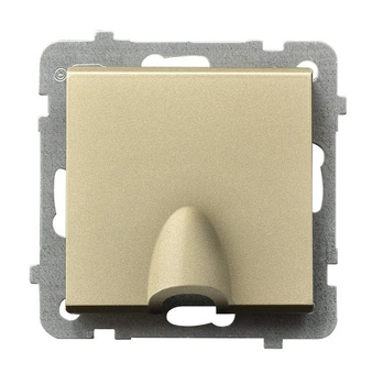 Przyłącz kablowy seria SONATA kolor Szampański złoty symbol GPPK-1R/m/39