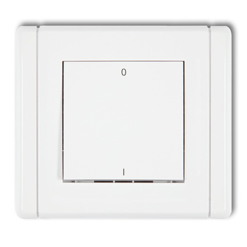 Łącznik dwubiegunowy Karlik seria FLEXI FWP-9 kolor biały