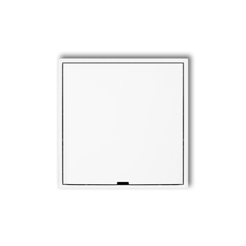 Ramka pośrednia z zaślepką Karlik seria prod. uzupełniające MRPZ kolor biały