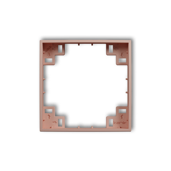 Ramka pośrednia Karlik seria prod. uzupełniające 62IRP-1 kolor łososiowy