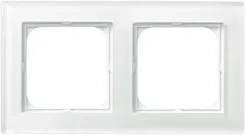 Sonata Ramka podwójna biała R-2R/00/00