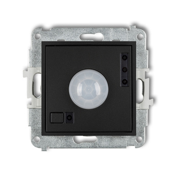 Mechanizm elektronicznego czujnika ruchu Karlik seria ICON 12ICR-1 kolor czarny mat