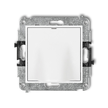 Mechanizm wypustu kablowego Karlik seria ICON 25IWPK kolor biały mat