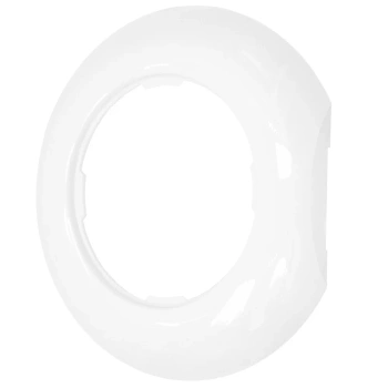 Ramka krańcowa do włączników i gniazd retro styl loft kolor biały TG-RE-PE001W