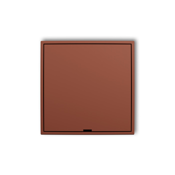 Ramka pośrednia z zaślepką Karlik seria prod. uzupełniające 63IRPZ kolor terakota