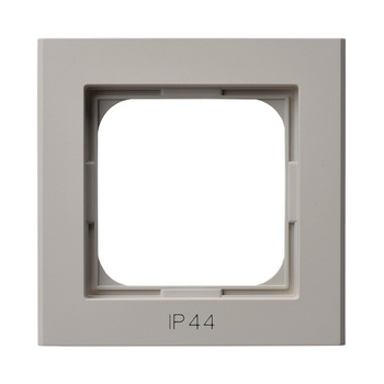 Ramka pojedyncza do łączników IP-44 seria SONATA kolor Kaszmir symbol RH-1R/82