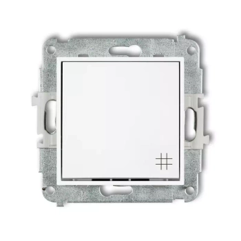 Mechanizm łącznika krzyżowego Karlik seria ICON IWP-6 kolor biały